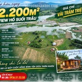 VÀI TRĂM TRIỆU CÓ 2.200M² VIEW HỒ + NHÀ SẴN – CÁCH KCN NINH XUÂN CHỈ 400M