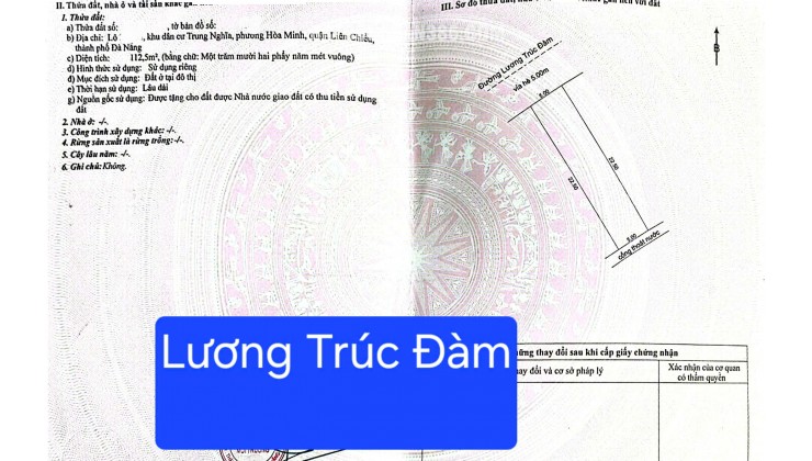 Bán nhà 2 tầng MT đường 10,5 Lương Trúc Đàm - Sát đường Nam Trân