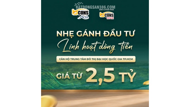  BCONS ARIA – TỔ ẤM TRONG TẦM TAY, KHỞI ĐẦU NHƯ MONG ĐỢI