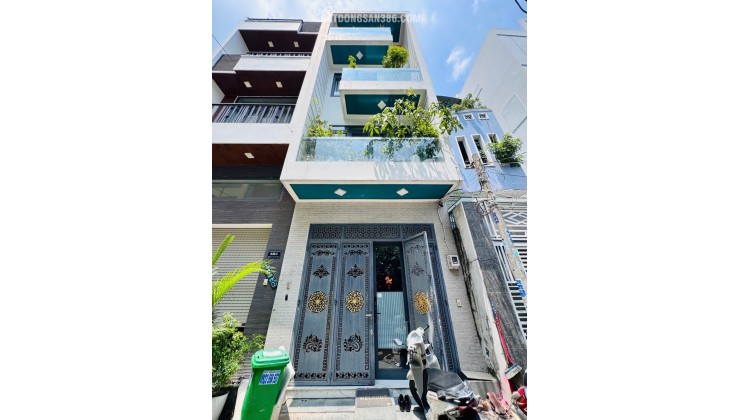 Nhà đẹp 4 Tầng 68m2 5PN - Nội thất Cao Cấp - Đường 8M, cách THSC Nguyễn Hiền 200m, 10.5tỷ