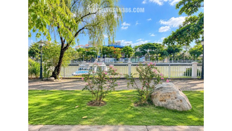 Biệt thự đơn lập COMPOUND Nam Phú Villas 248m2 3tầng - View Bến Du Thuyền - An ninh 24/7
