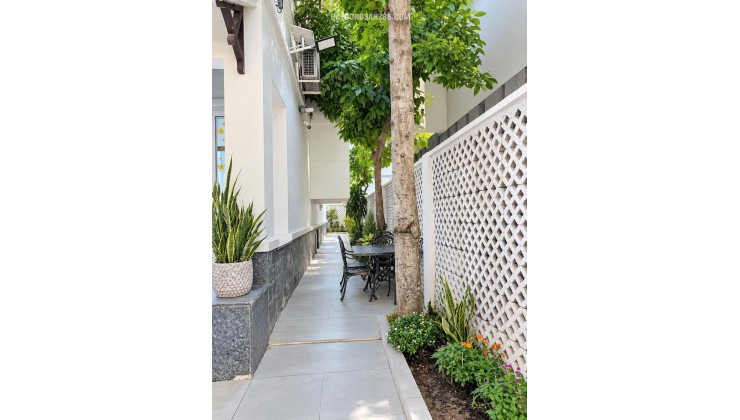 Biệt thự đơn lập COMPOUND Nam Phú Villas 248m2 3tầng - View Bến Du Thuyền - An ninh 24/7