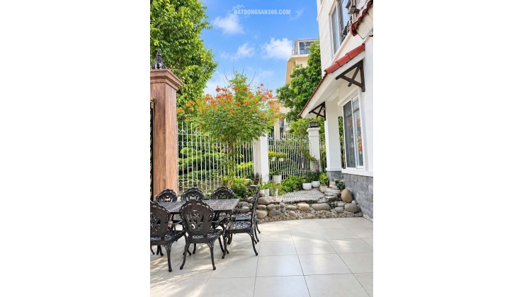 Biệt thự đơn lập COMPOUND Nam Phú Villas 248m2 3tầng - View Bến Du Thuyền - An ninh 24/7