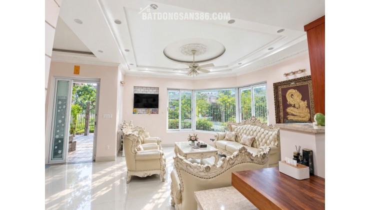 Biệt thự đơn lập COMPOUND Nam Phú Villas 248m2 3tầng - View Bến Du Thuyền - An ninh 24/7