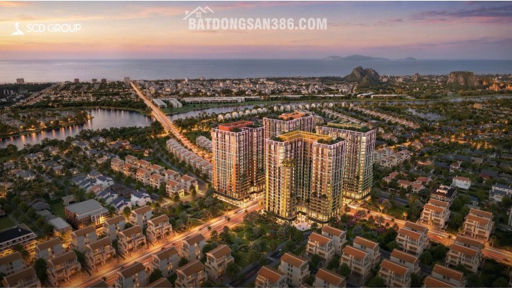 CĂN HỘ GÓC 2 PHÒNG NGỦ FOUR S TOWER F2 – 63,2M², TẦNG 17, VIEW HƯỚNG BIỂN