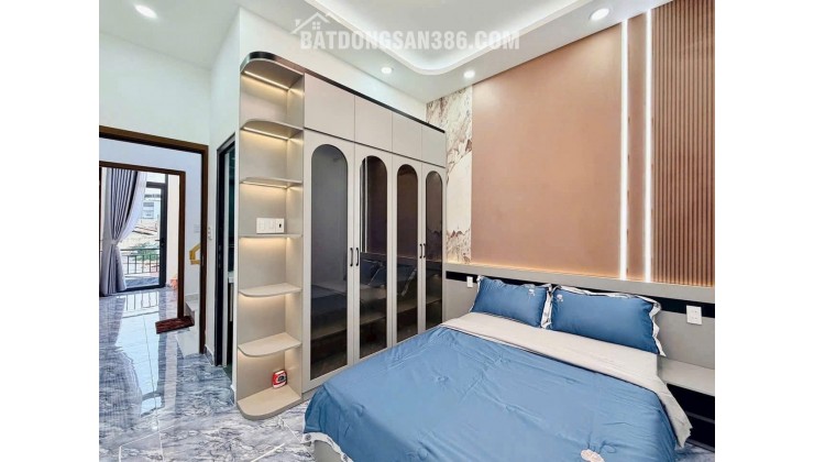 Nhà Huỳnh Tấn Phát 3 tầng, 4PN , mới xây 100% , ngang 5m, full nội thất đẹp, chỉ nhỉnh 4 tỷ, phù hợp gia đình đông thành viên