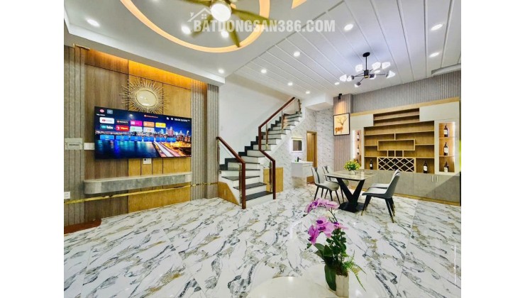 (HIẾM)Bán nhà mặt tiền 1T2L, đương Huỳnh Tấn Phát, 60m2, hẻm xe hơi né nhau, giá nhỉnh 4 tỷ