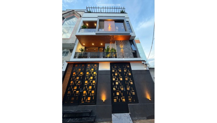 Bán nhà 4T đẹp lung linh đẳng cấp, mới xây, đường Lý Phục Man, hẻm xe hơi, giá nhỉnh 13 tỷ