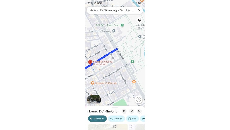 Nhà 3 tầng GÓC 2MT đường Hoàng Dư Khương - sát công viên Thanh Niên
