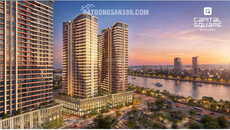 Căn 1PN+1 ven sông Hàn, bên cạnh Vincom, hỗ trợ 0% lãi suất 18 tháng