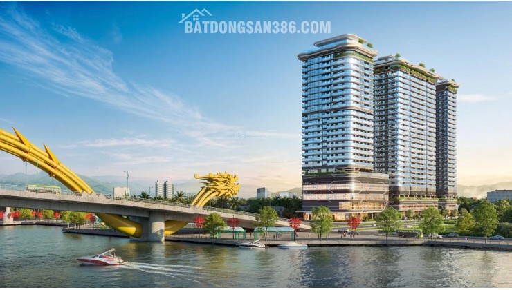 Siêu hiếm căn 2PN The Legend Đà Nẵng chỉ hơn 7 tỉ, sổ hồng lâu dài, tặng 500ttr nội thất
