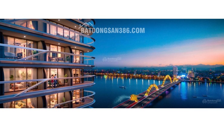 Siêu hiếm căn 2PN The Legend Đà Nẵng chỉ hơn 7 tỉ, sổ hồng lâu dài, tặng 500ttr nội thất