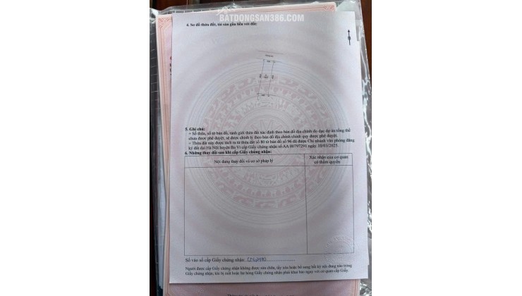 Chính chủ bán đất thôn Cẩm An, xã Cẩm Lĩnh, Ba Vì, Hà Nội - 232m2, , thích hợp đầu tư dài hạn