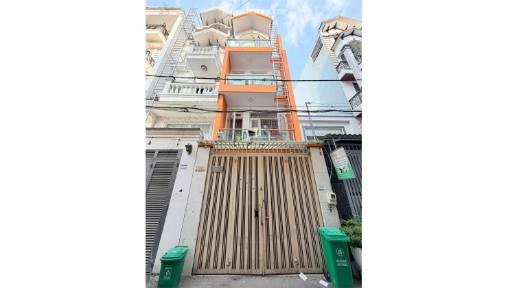 CHDV 4 TẦNG P14 GÒ VẤP – DT 4x16M – 7 PHÒNG, 7 WC – DÒNG TIỀN 25TR/THÁNG, TIỀM NĂNG 40TR/THÁNG – HẺM XE HƠI 6M – GẦN DREAM HOME, KHU AN HỘI.NHỈNH 7X.