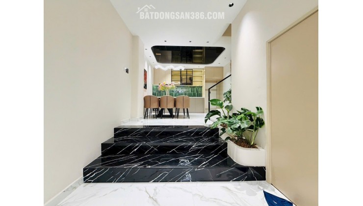 GÒ VẤP – NHÀ CAO CẤP FULL NỘI THẤT – 4,15 X 12M – 1 TRỆT 2 LẦU SÂN THƯỢNG – THIẾT KẾ SANG TRỌNG, HỆ THỐNG CUNG CẤP OXY – GIÁ NHÚ 6 TỶ TL.