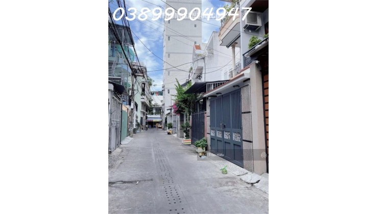 Chính chủ ở xa gửi bán nhà 3 tầng Khu Bàn Cờ TTTP Nha Trang - Hẻm thông ô tô vào tận sân nhà