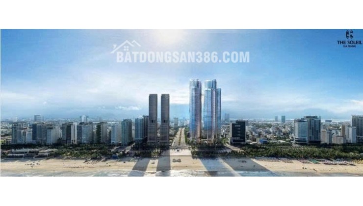 Chỉ 2,5 tỷ, nhận nhà ngay, căn studio view biển The Soleil Đà Nẵng, sẵn tiền thuê 20 triệu/tháng