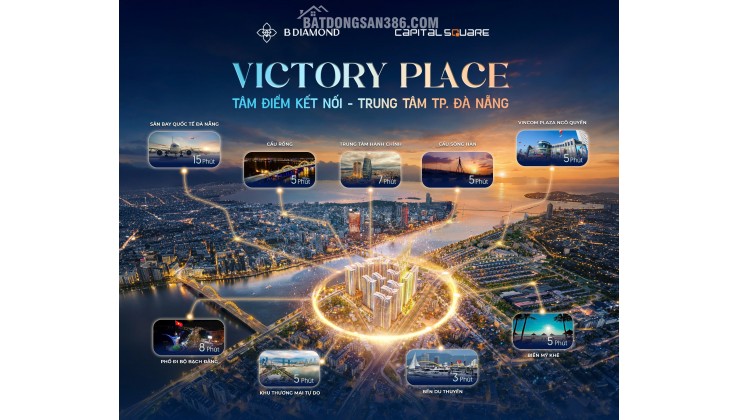 Bán căn hộ Capital Square, 1PN ven sông Hàn chỉ 3.7 tỷ, lõi trung tâm Đà Nẵng, 2027 bàn giao