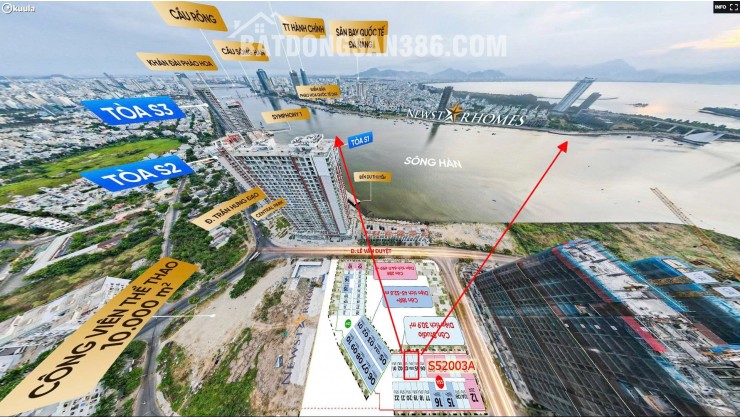 Bán căn hộ Symphony 5, view trực diện sông Hàn, xem pháo hoa DIFF đỉnh cao, từ 1,9 tỷ sở hữu ngay