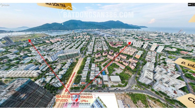 Bán căn hộ Symphony 5, view trực diện sông Hàn, xem pháo hoa DIFF đỉnh cao, từ 1,9 tỷ sở hữu ngay