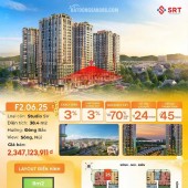 Căn hộ studio sân vườn view sông hướng biển, pháo hoa, núi Ngũ Hành Sơn, Đà Nẵng.