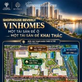 Cơ hội sở hữu thêm tài sản đáng chú ý- Shophouse Beverly Vinhomes Quận 9, Giá dự kiến cực tốt.