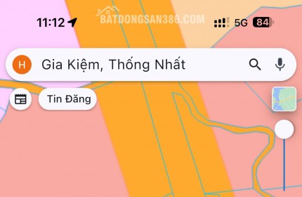 Bán Đất Nền Gia Kiệm, Thống Nhất – Mặt Tiền Quy Hoạch Giao Thông Lớn – Giá Chỉ 2 Tỷ 4