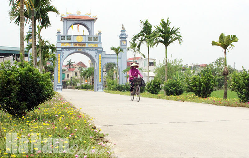 Huyện Bình Lục, tỉnh Hà Nam đạt chuẩn nông thôn mới