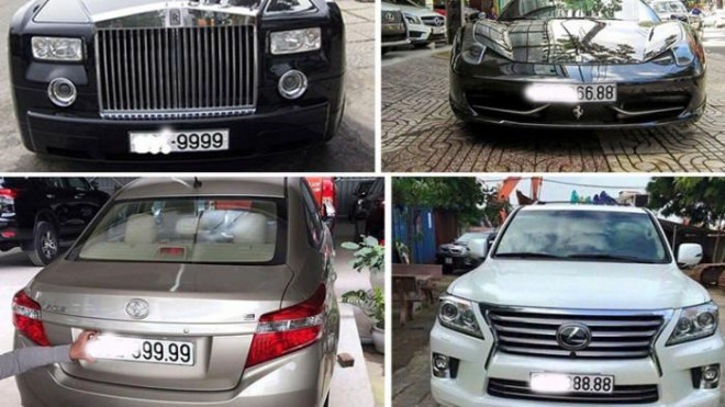 Trình Quốc hội xem xét việc thí điểm đấu giá biển số ô tô ở kỳ họp sắp tới