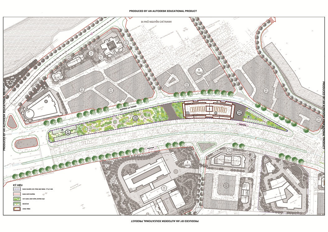 Phê duyệt Chỉ giới đường đỏ tuyến đường vành đai 1 và đường Đê La Thành đoạn Hoàng Cầu - Láng Hạ, tỷ lệ 1/500﻿