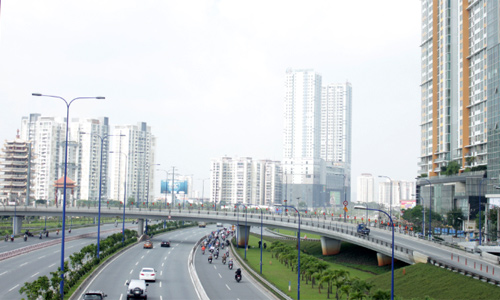 Địa ốc Sài Gòn tăng trưởng gần gấp đôi sau mỗi chu kỳ 5 năm