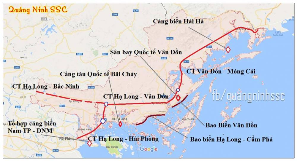 Quý III/2018 sẽ khởi công cao tốc Vân Đn - Móng Cái