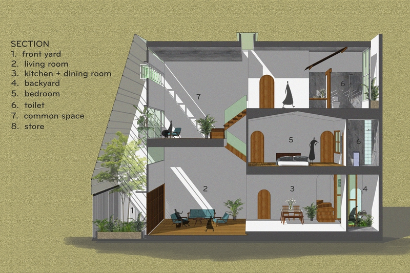Ngôi nhà nhỏ ở Nha Trang được tạp chí kiến trúc Mỹ giới thiệu