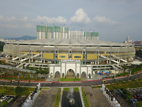 Vẻ đẹp sân vận động Bukit Jalil - nơi diễn ra trận chung kết AFF Cup